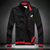 chaqueta gucci jacket homme 2020 embroidery bee black